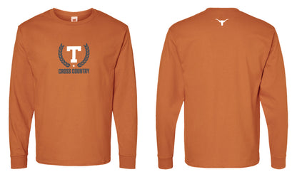 Cross Country Men's Cotton Long Sleeve T-Shirt