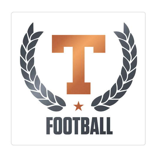 Football Car Decal