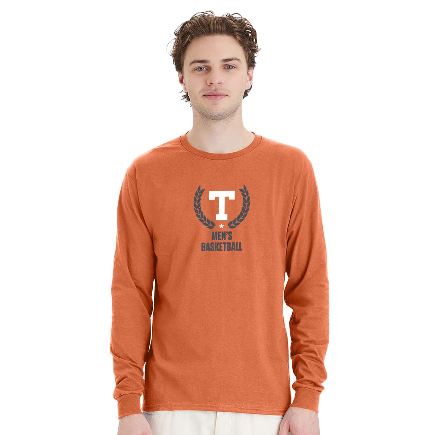 Men's Basketball Men's Cotton Long Sleeve T-Shirt
