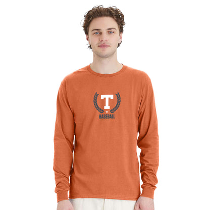 Baseball Men's Cotton Long Sleeve T-Shirt