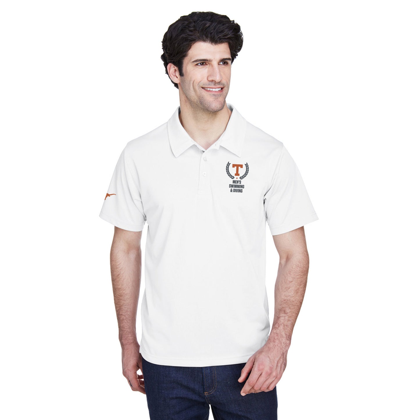 Men's Swimming & Diving Men's Performance Polo