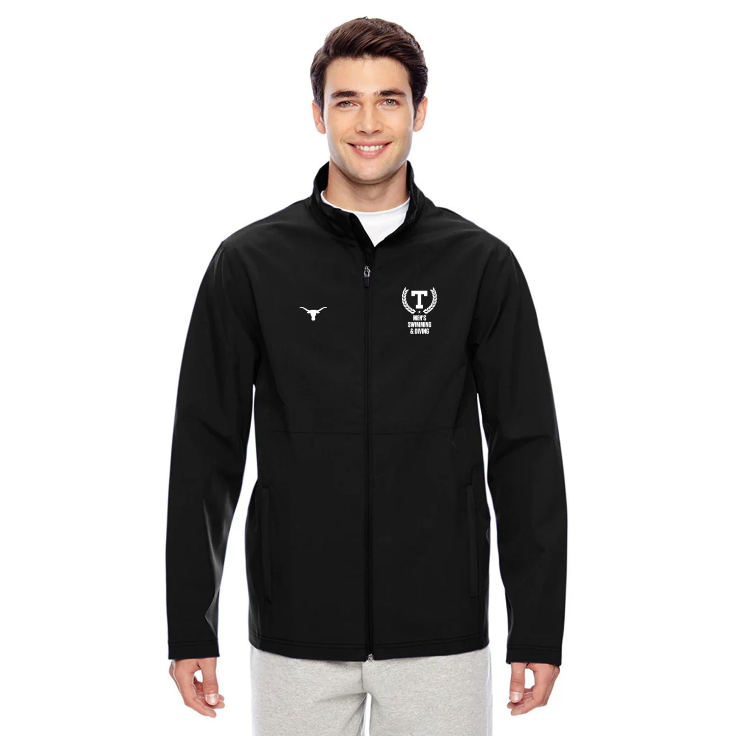 Men's Swimming & Diving Men's Leader Soft Shell Jacket