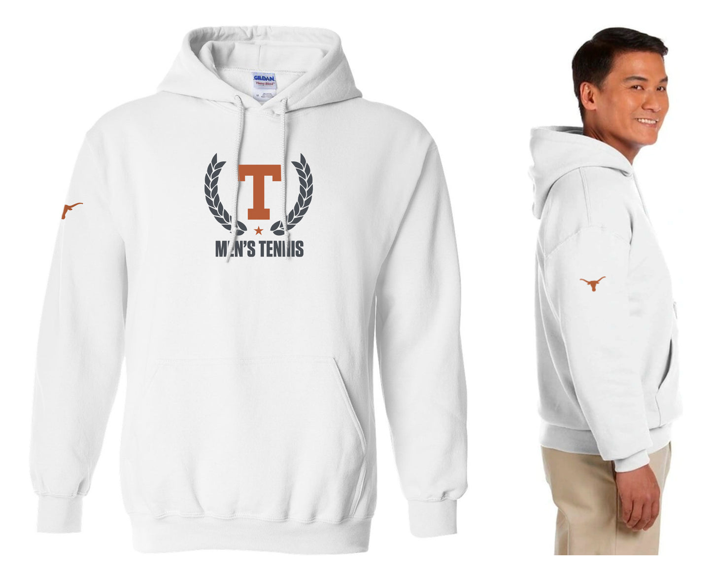 Men's Tennis Hooded Sweatshirt