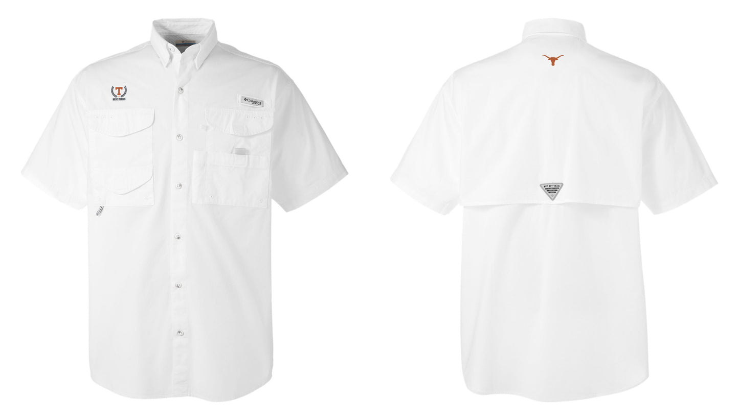 Men's Tennis Short Sleeve Button-Down Shirt