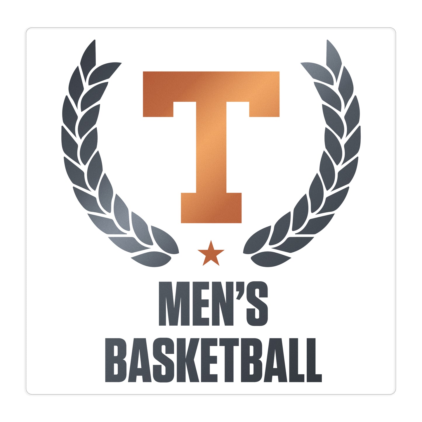Men's Basketball Car Decal