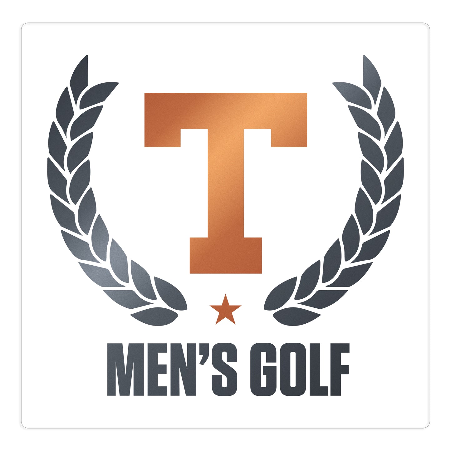 Men's Golf Car Decal
