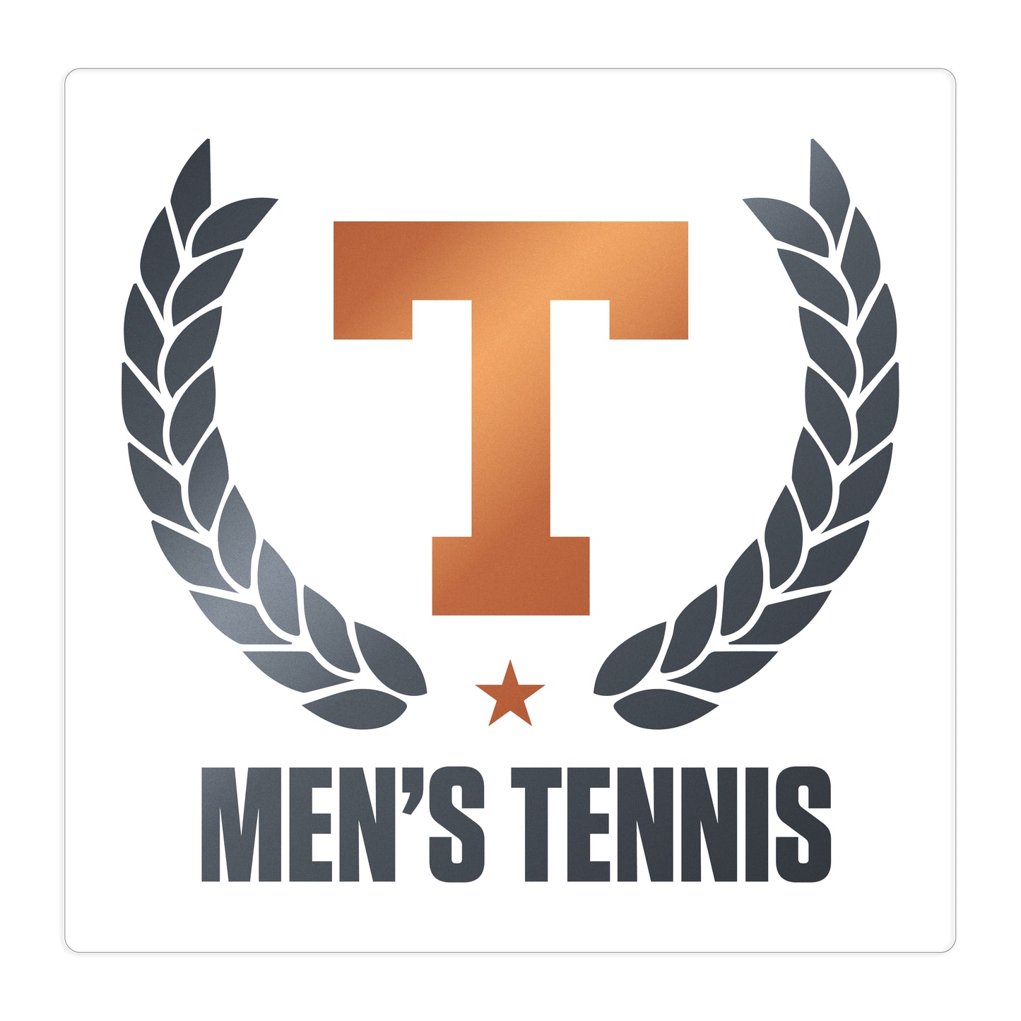 Men's Tennis Car Decal