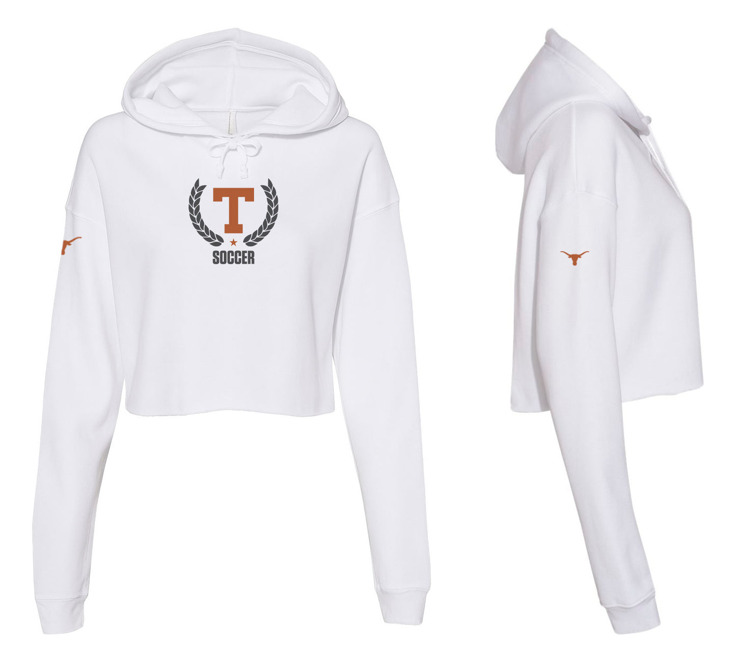 Soccer Cropped Hoodie