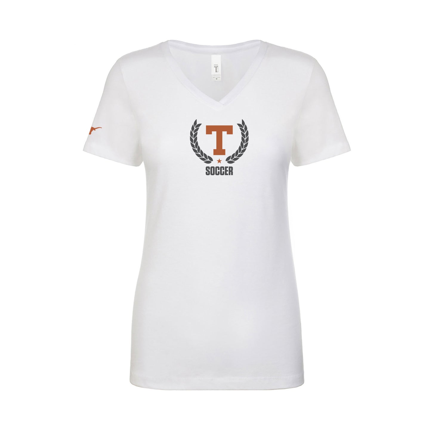 Soccer Women's V-Neck T-Shirt