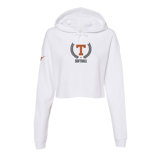 Softball Cropped Hoodie