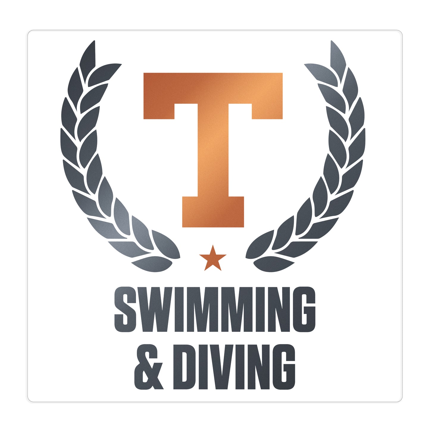 Swimming & Diving Car Decal