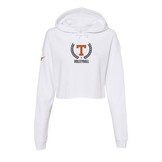 Volleyball Cropped Hoodie