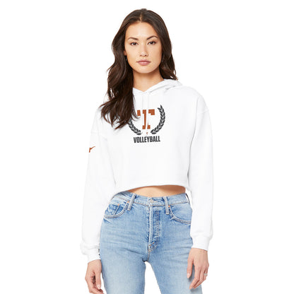 Volleyball Cropped Hoodie