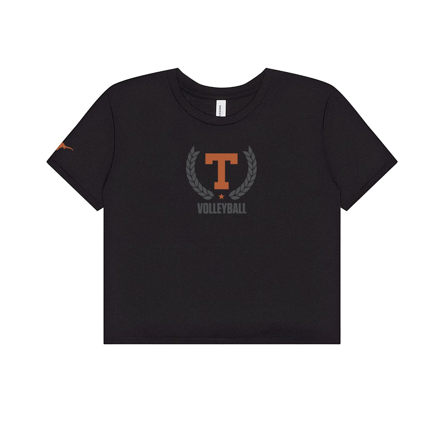 Volleyball Cropped Women's Shirt