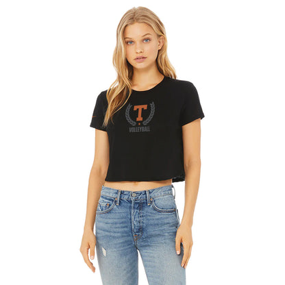 Volleyball Cropped Women's Shirt