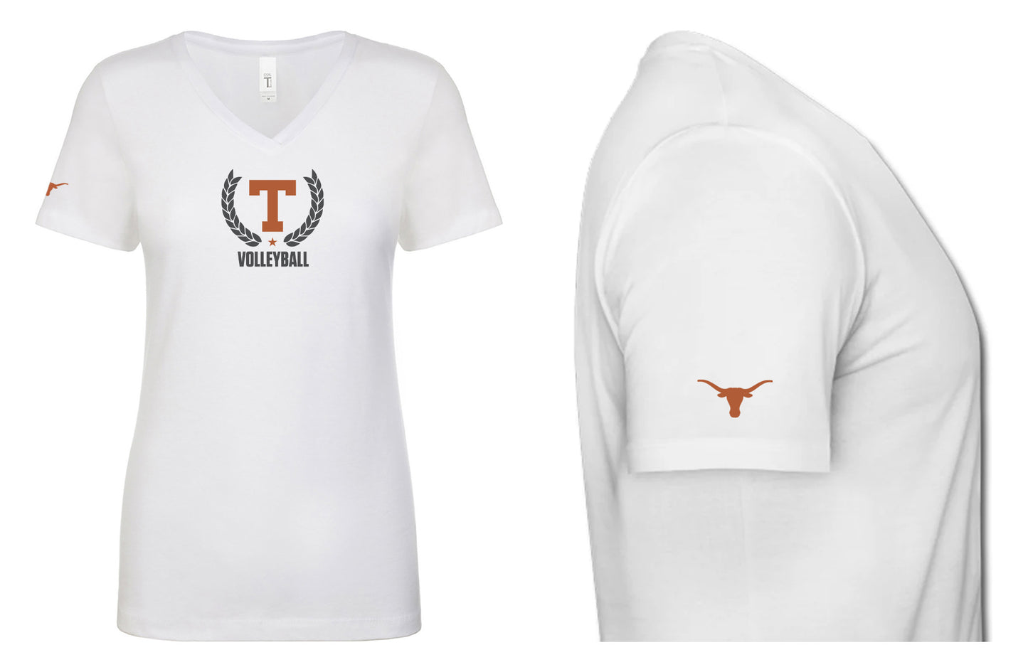 Volleyball Women's V-Neck T-Shirt