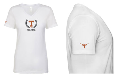Volleyball Women's V-Neck T-Shirt