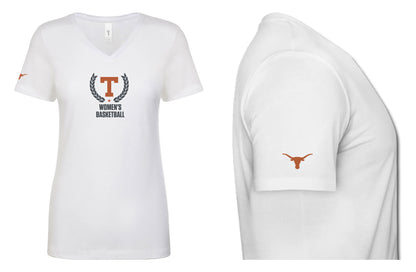 Women's Basketball Women's V-Neck T-Shirt