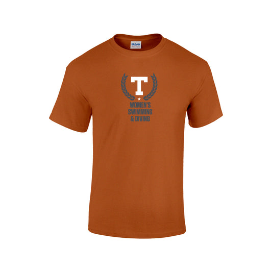 Women's Swimming & Diving Cotton T-Shirt