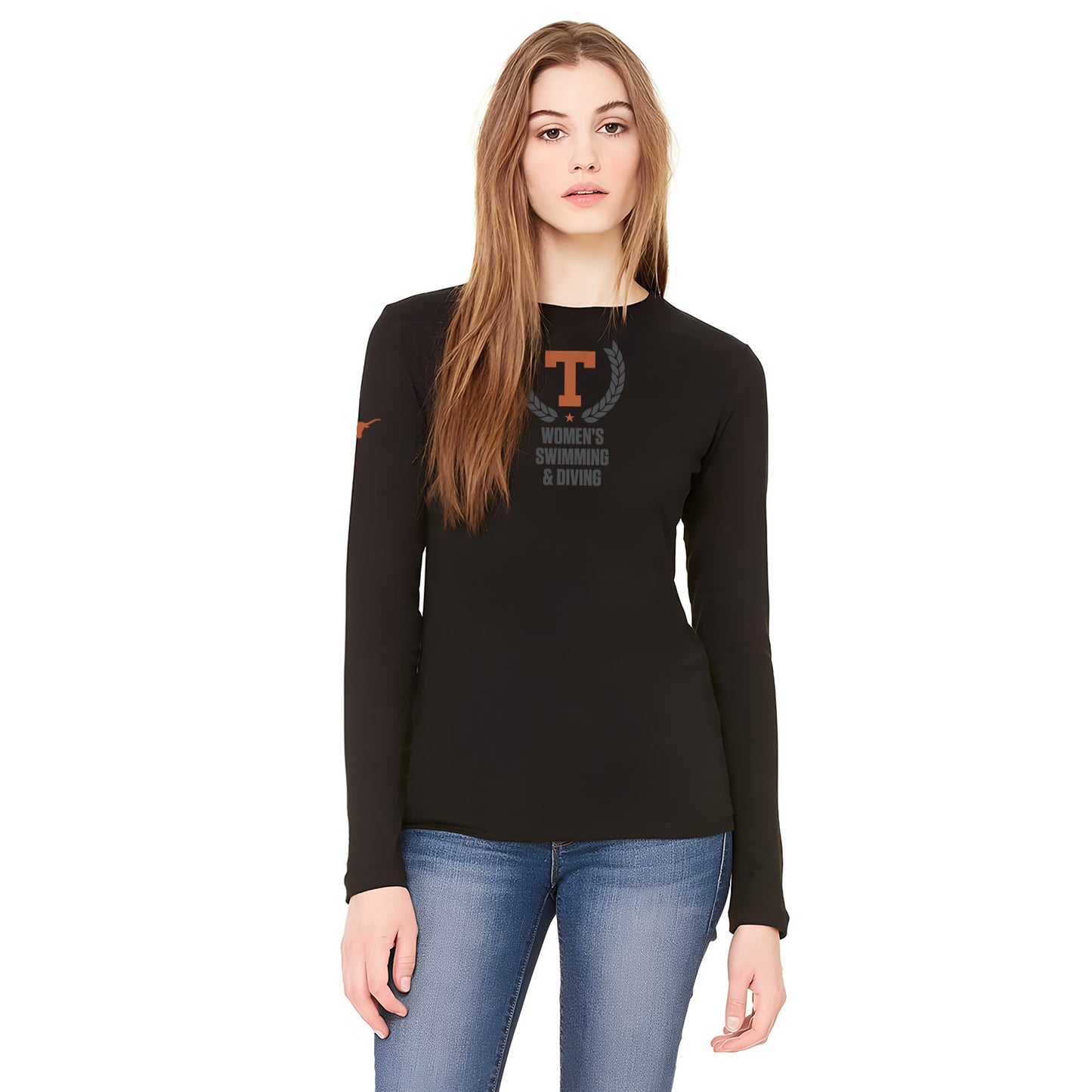 Women's Swimming & Diving Long-Sleeve T-Shirt