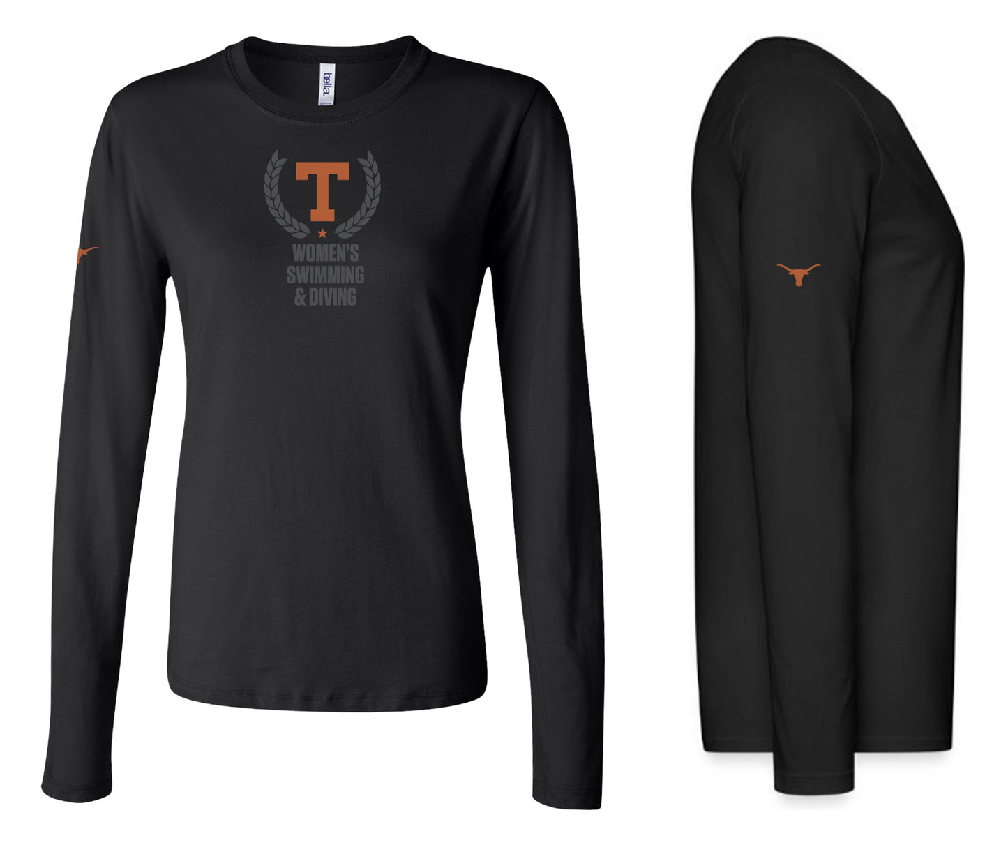 Women's Swimming & Diving Long-Sleeve T-Shirt