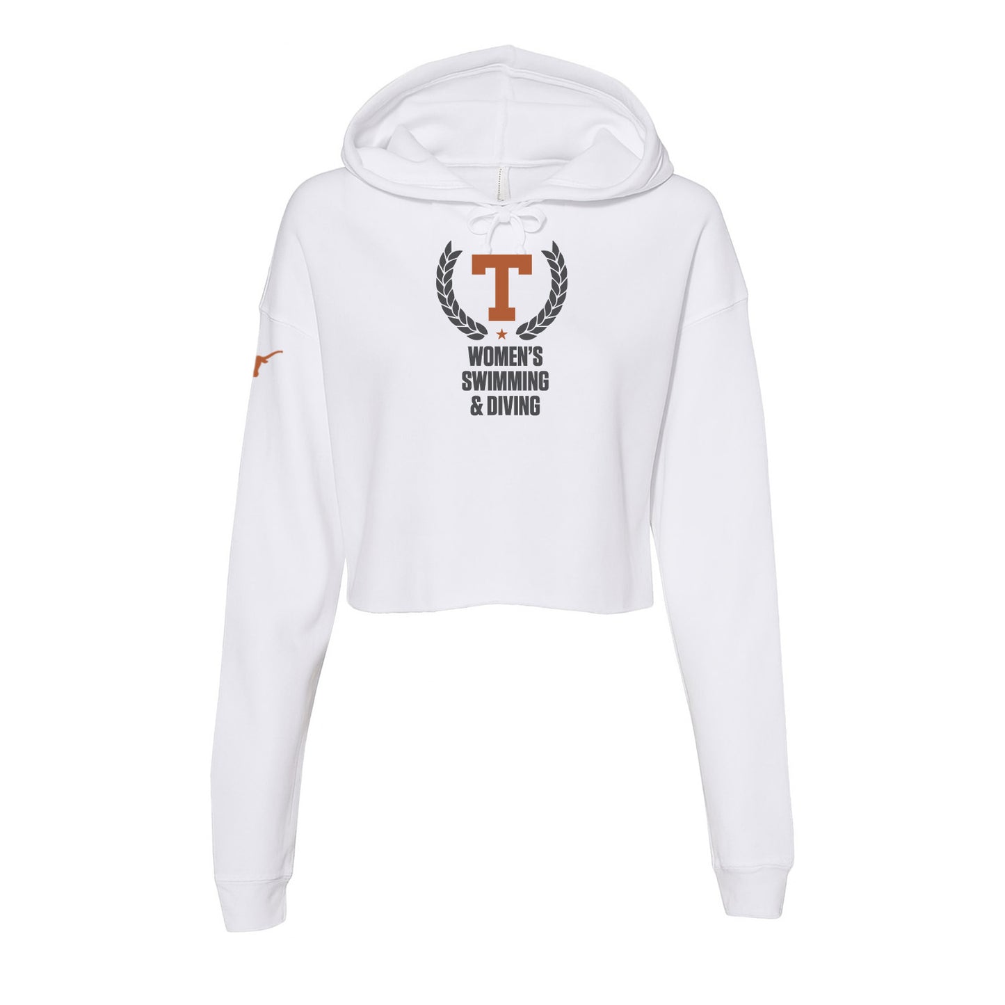 Women's Swimming & Diving Cropped Hoodie