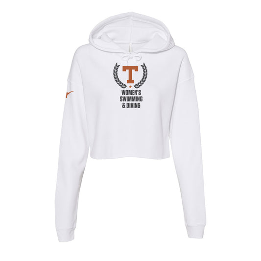 Women's Swimming & Diving Cropped Hoodie