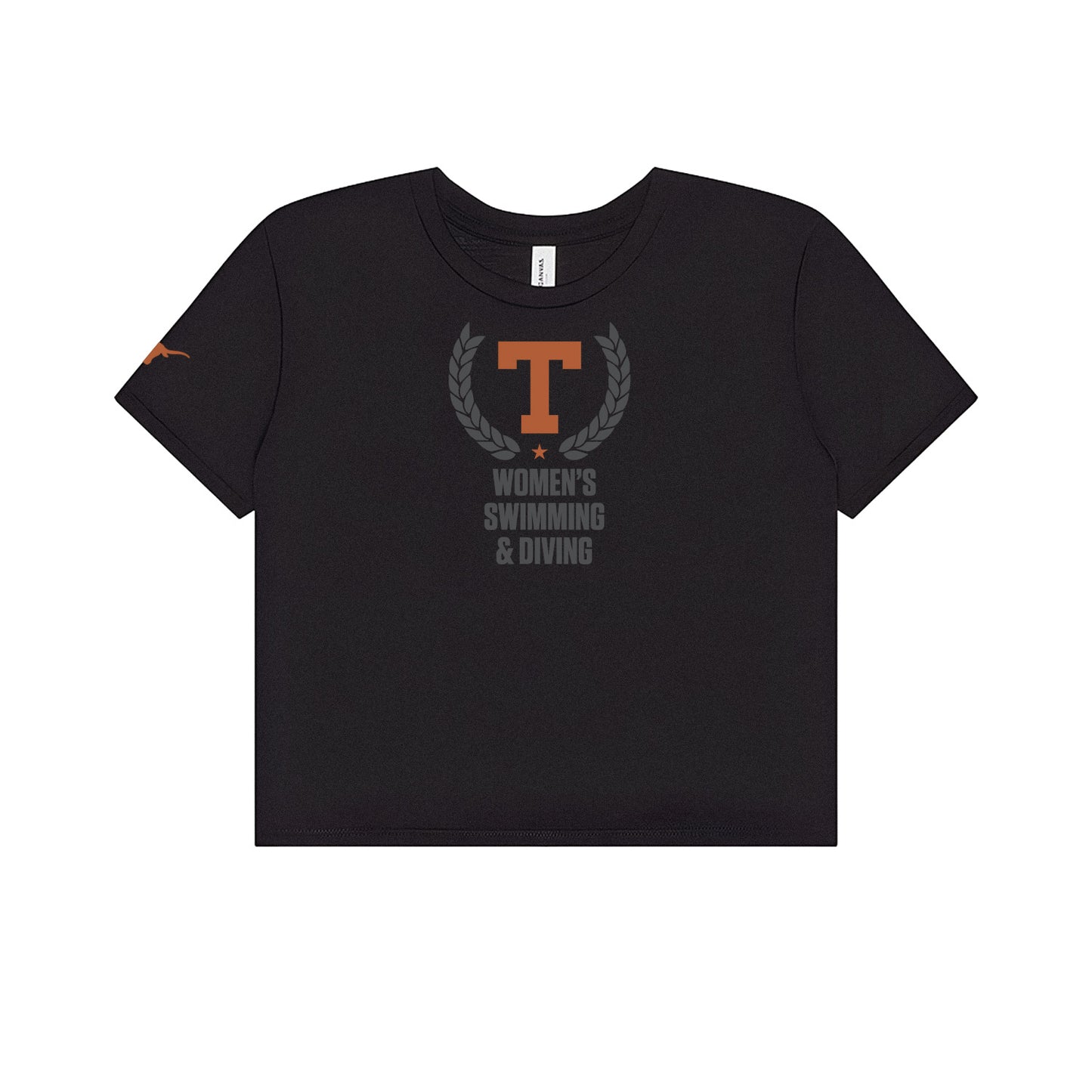 Women's Swimming & Diving Cropped Women's Shirt