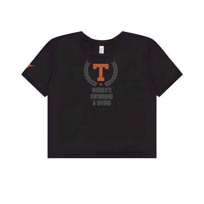 Women's Swimming & Diving Cropped Women's Shirt