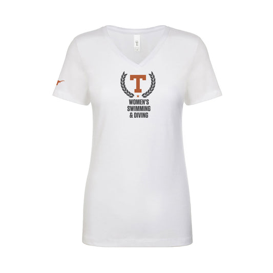 Women's Swimming & Diving Women's V-Neck T-Shirt