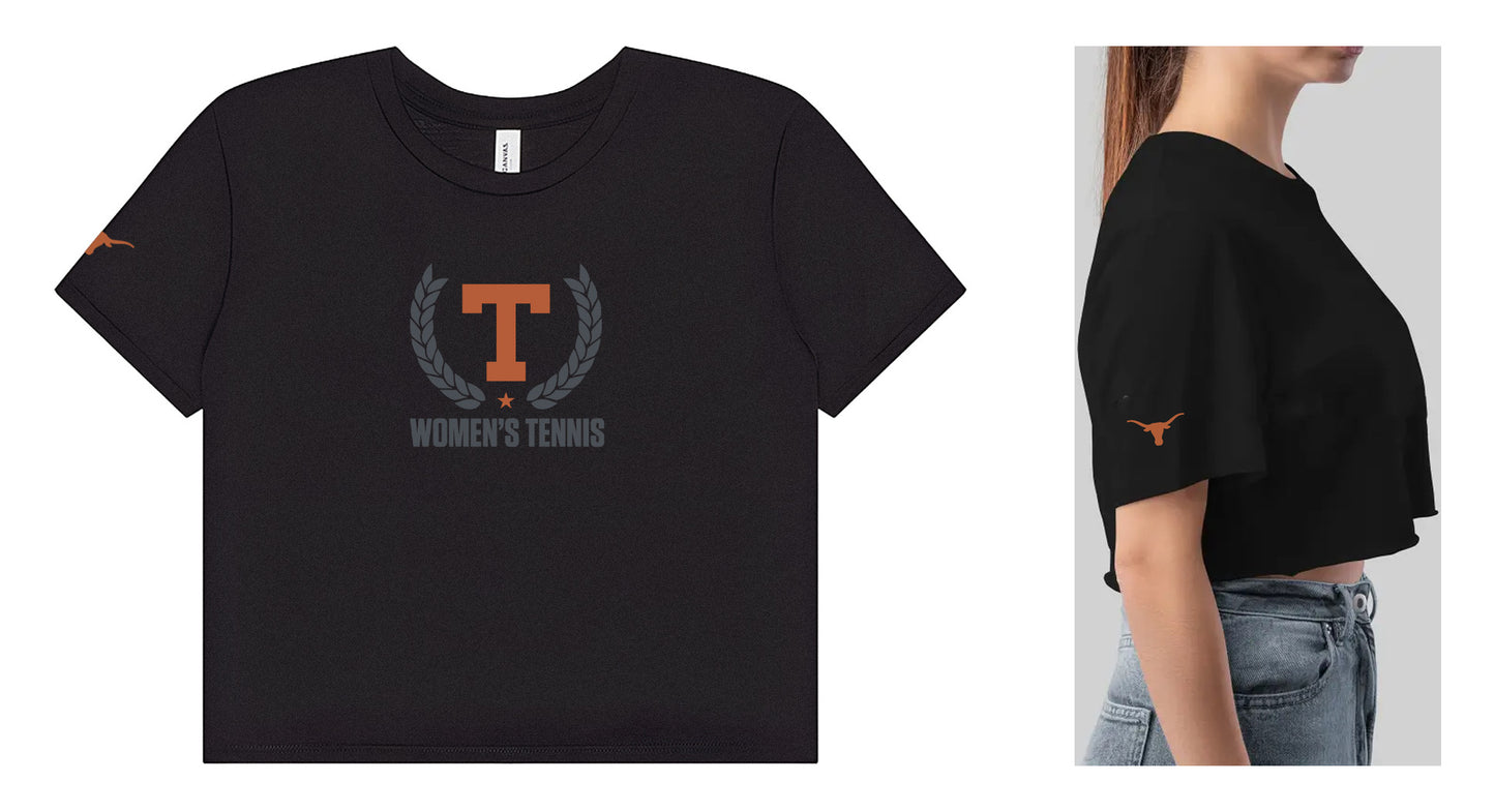 Women's Tennis Cropped Women's Shirt