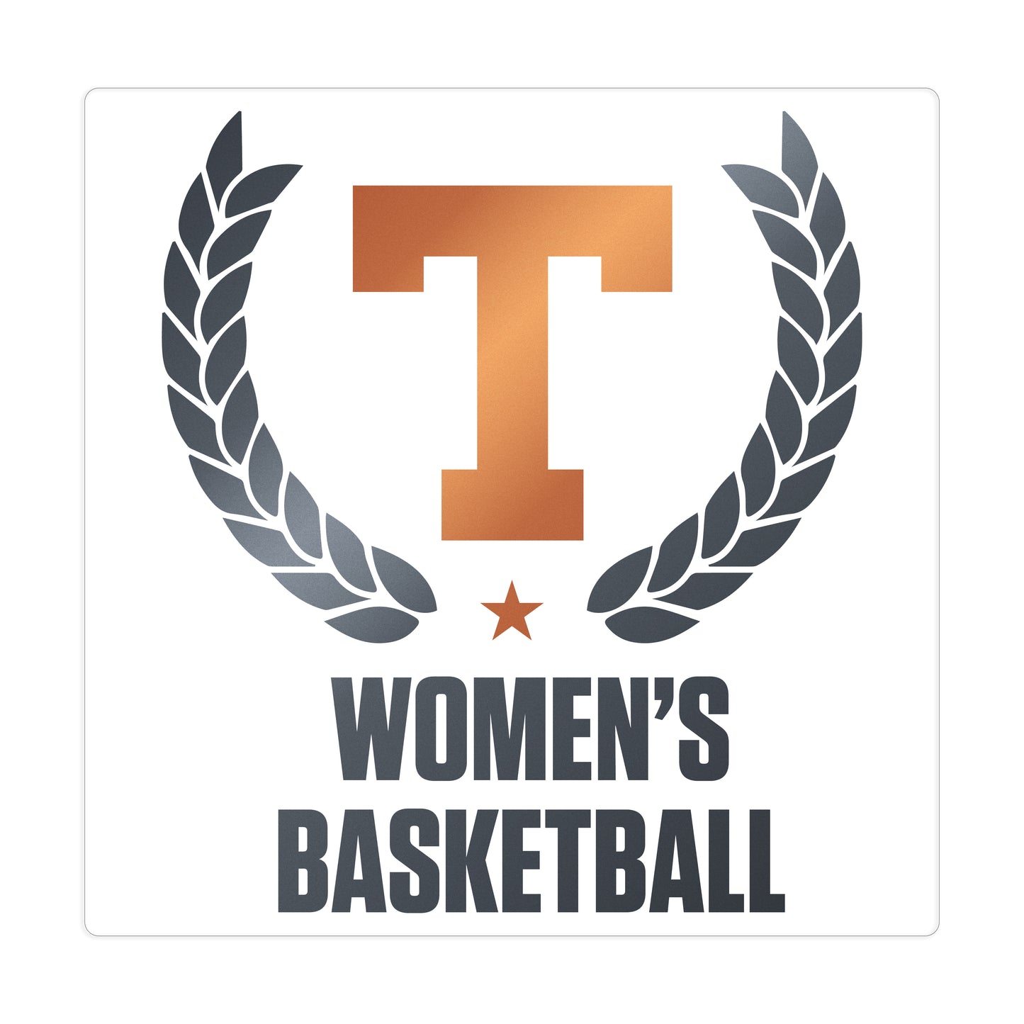 Women's Basketball Car Decal