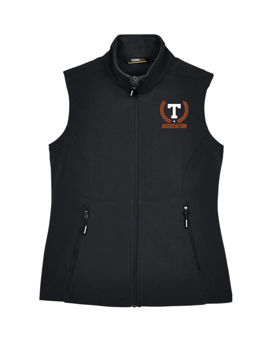 CORE365 Ladies' Cruise Two-Layer Fleece Bonded Soft Shell Vest
