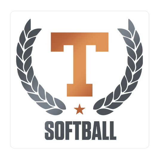 Softball Car Decal